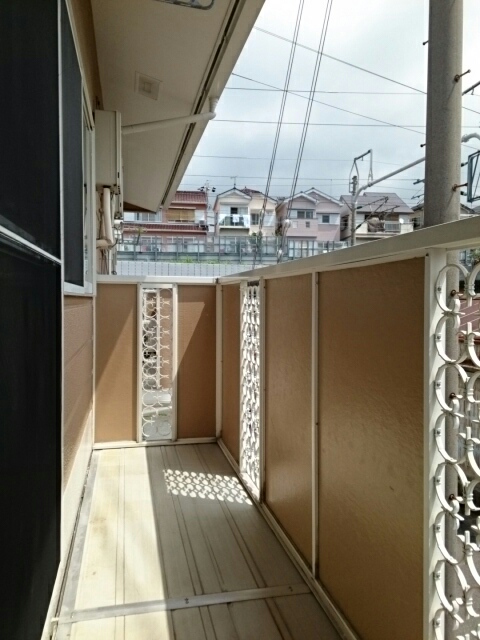 12/24 バルコニー