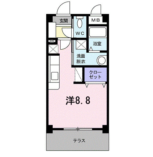 第2和光ヒルズの間取り
