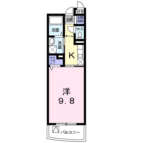 シーガル Ⅰの間取り