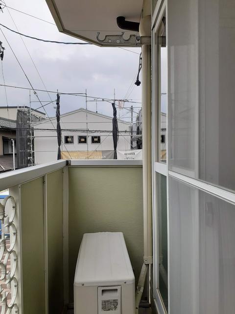 12/24 バルコニー