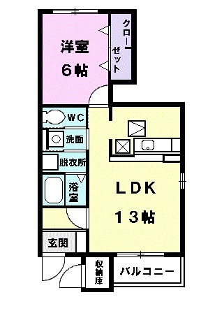 グレイスコートの間取り
