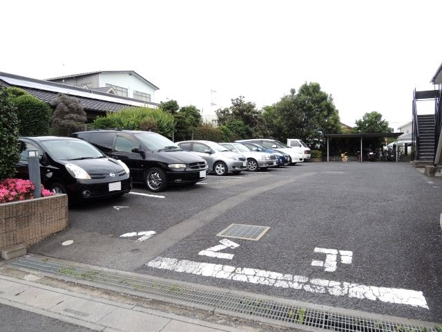 2/8 駐車場