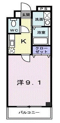 グレース離宮の間取り
