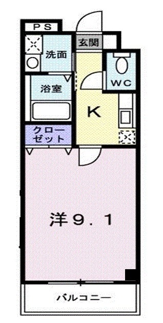 グレース離宮の間取り