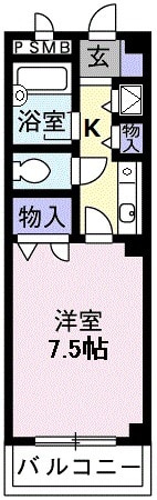 ウエストベリー弐番館の間取り