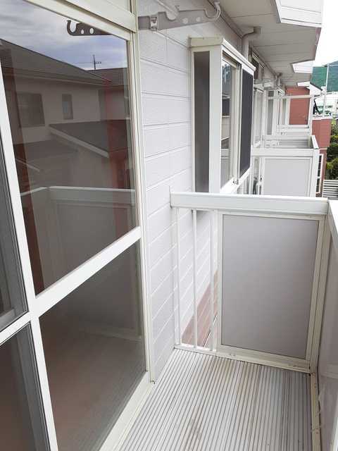 12/24 バルコニー