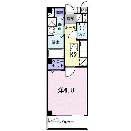 グリシーナⅠの間取り