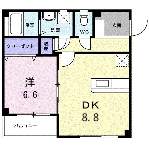 オアシスの間取り