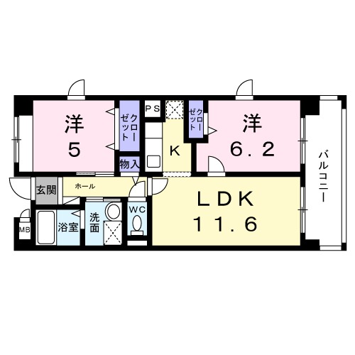 アイリー・レジデンスの間取り