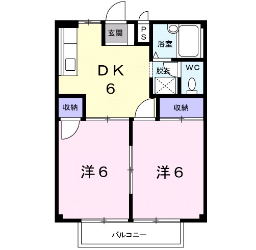 ファミールメゾン舞の間取り