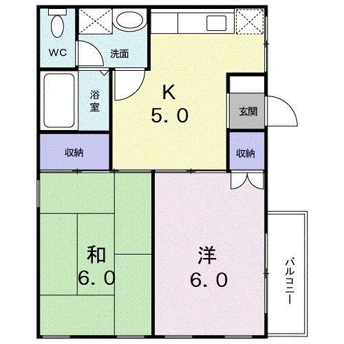 ファミール シガの間取り