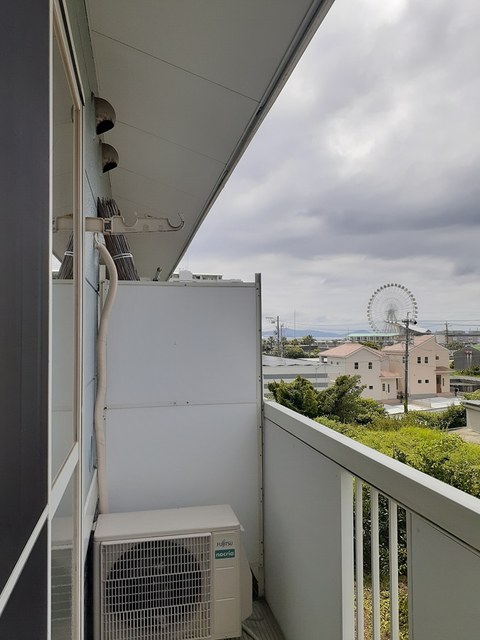 12/24 バルコニー