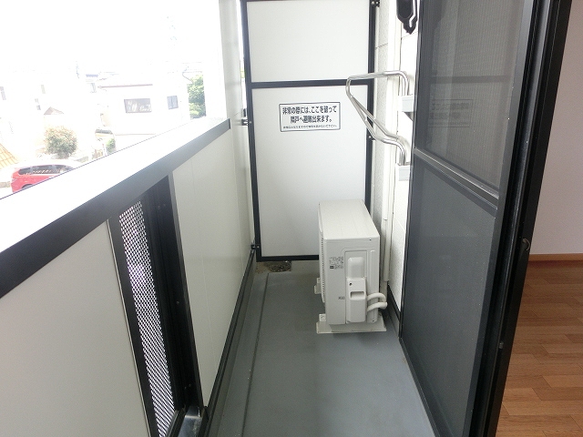 12/14 バルコニー