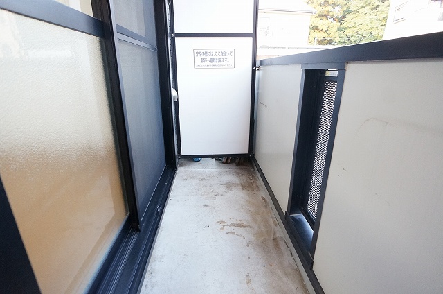 11/22 バルコニー