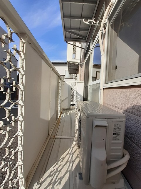 12/22 バルコニー