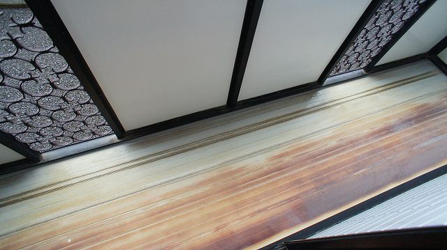 10/30 バルコニー