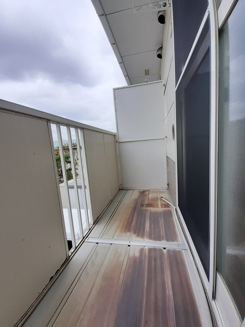 10/24 バルコニー