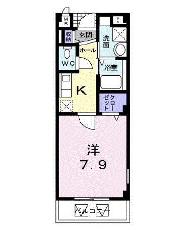 ロ・クレールの間取り