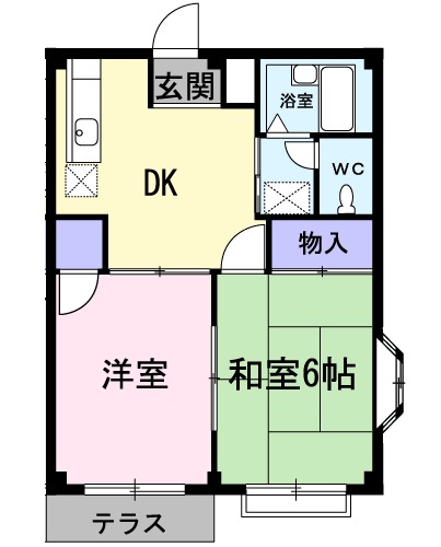 グリーンパレスの間取り