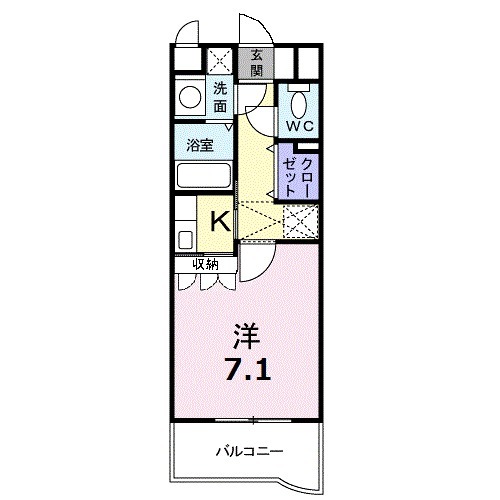 シャルマン原の間取り