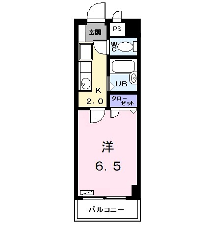 プラティークあらこの間取り