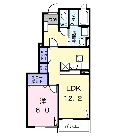 ル・パサージュの間取り