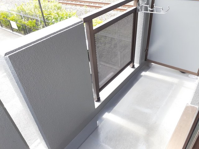 12/24 バルコニー