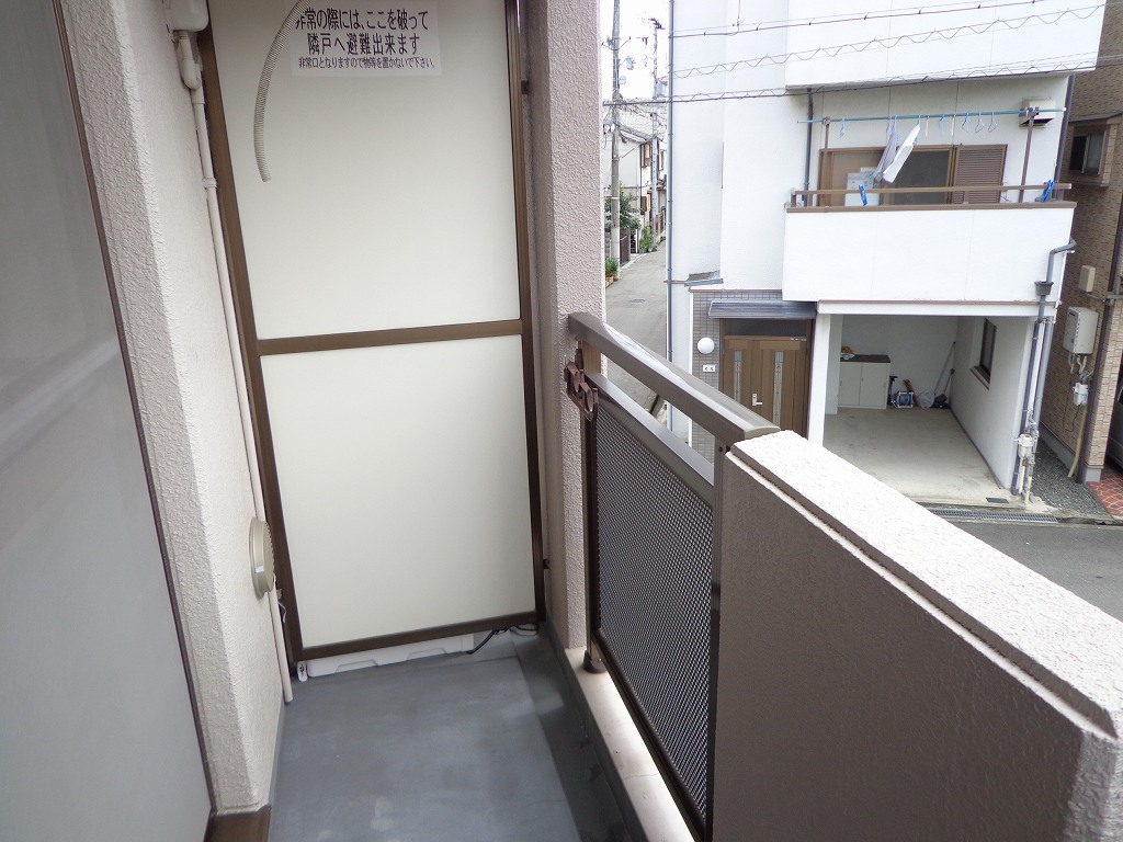 12/24 バルコニー