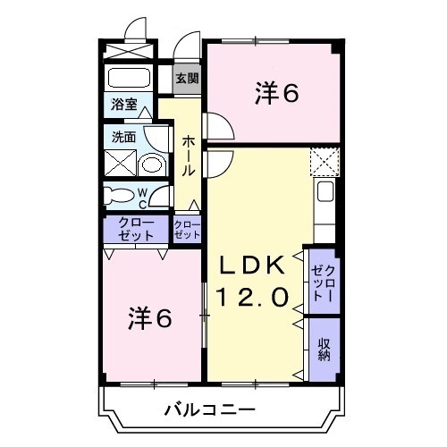 フリーダム中村の間取り