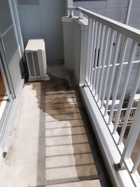 12/22 バルコニー