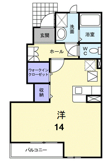 ルピナスの間取り
