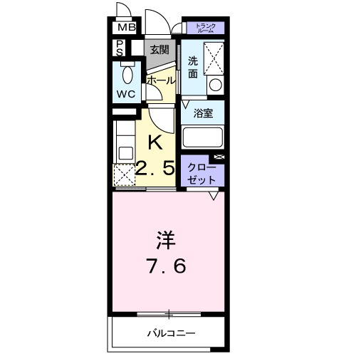 セトル壱番館の間取り