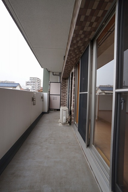 12/24 バルコニー