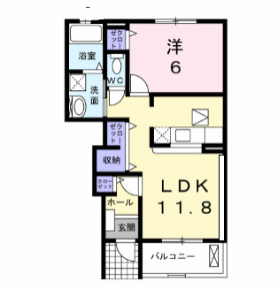 グレイス ヒルⅡの間取り