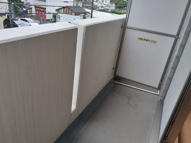 12/24 バルコニー