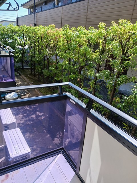 12/22 バルコニー