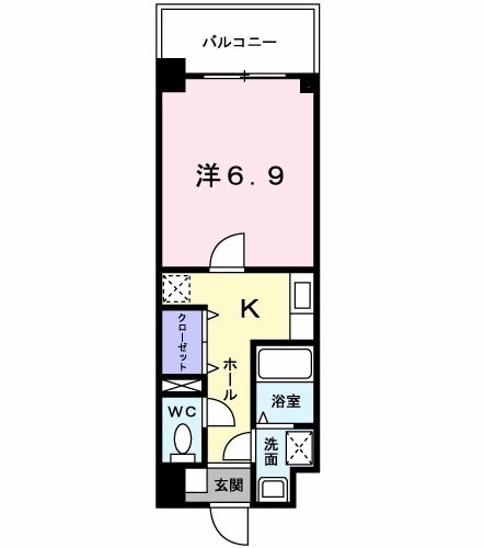 パレ・フルールの間取り