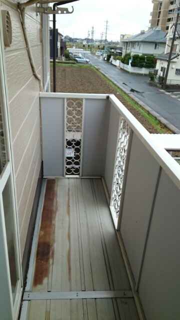 12/21 バルコニー