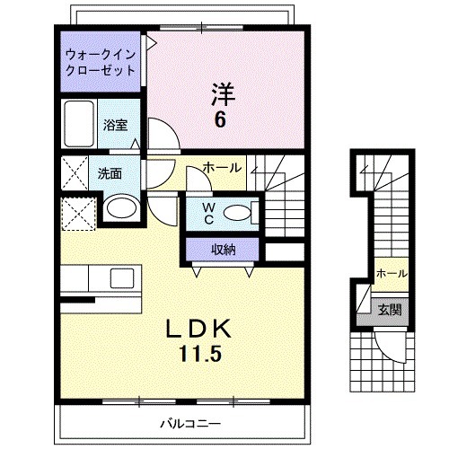 アルモニーの間取り