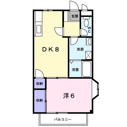 ベルカームの間取り