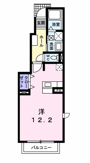 グランツ・マルシバ 3の間取り