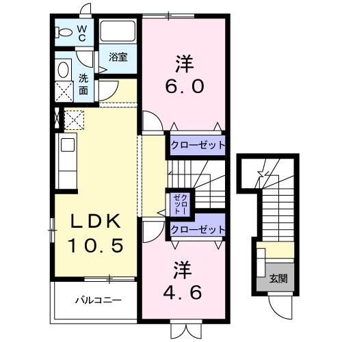 アプリコット・トゥリーの間取り