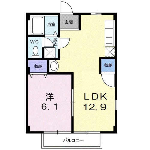 ニューシティヒルズの間取り