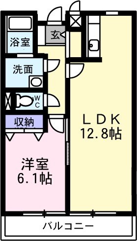 フレ アンジュの間取り