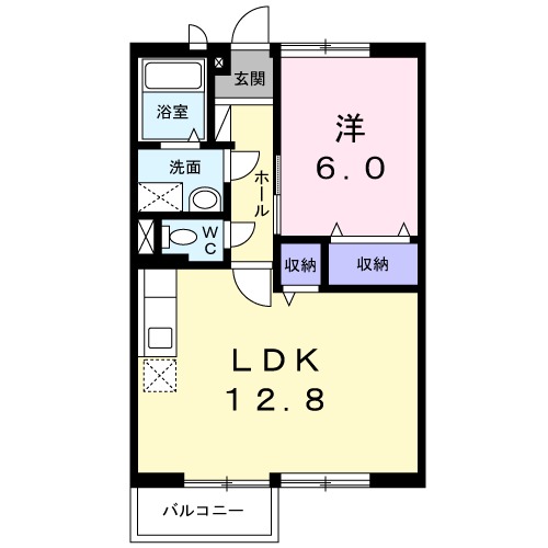 ハイツロードサイドの間取り
