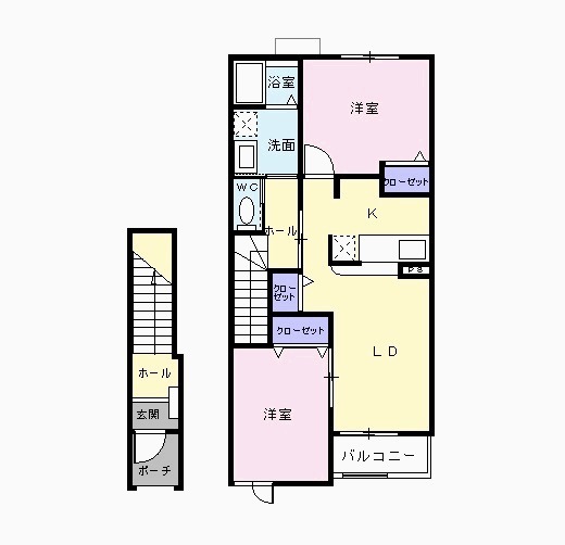 ルミナス結の間取り