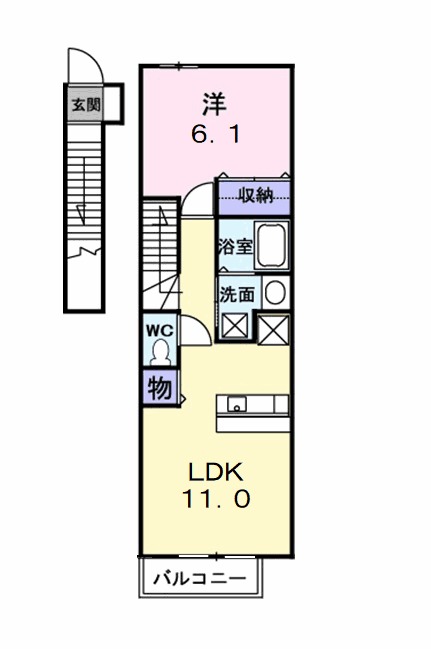 相見一番館の間取り