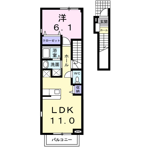 相見一番館の間取り