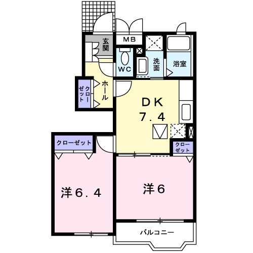 カトルセゾンの間取り