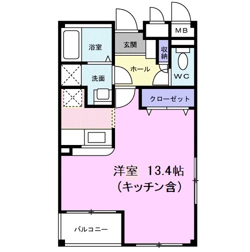 サンシャインフィールドの間取り